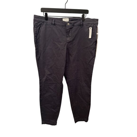 NWT Nordstrom Caslon gray pants size 14w - Picture 1 of 4